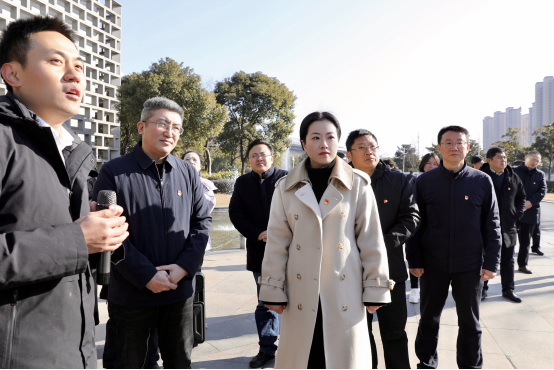 坚持党建引领 奋力争先创优丨市领导调研交通产业k8凯发党建、人才工作